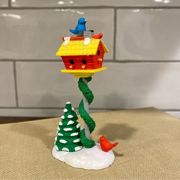 Department 56 Home For The Holidays Christmas Birdhouse Accessory #5645-6 - Picture 2 of 8